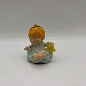 Hallmark Keepsake 1984 Vintage Katybeth Hand Painted Fine Porcelain Ornament EUC
